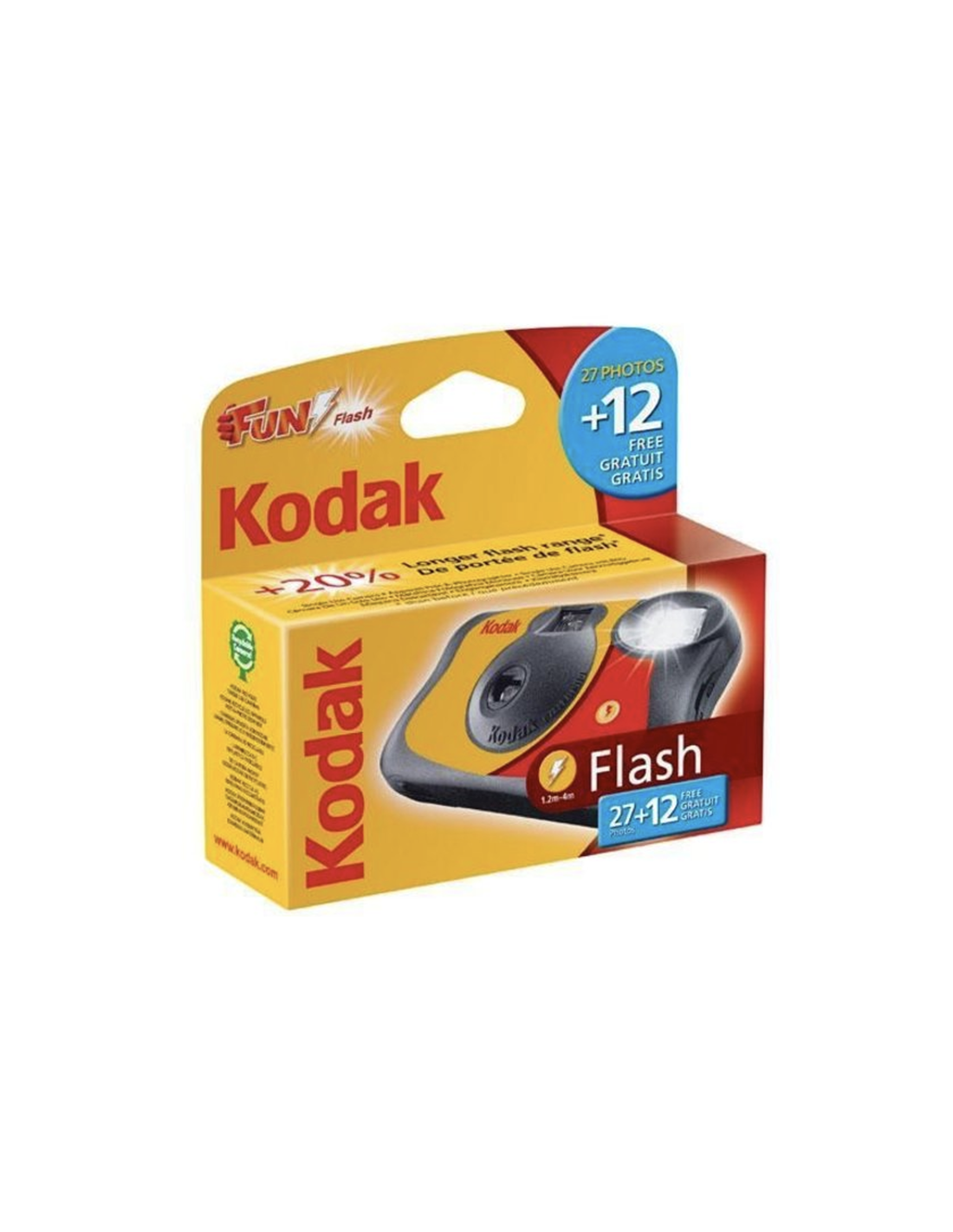 Kodak FunSaver  Camara desechable 27 fotos con flash