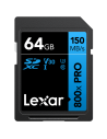 Lexar SDHC 800x PRO Blue Series 64GB UHS-1 V10 - Read 150MB/s