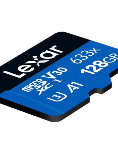 Lexar microSD Blue Series UHS-I 633x 128GB V30