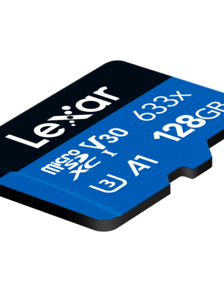 Lexar microSD Blue Series UHS-I 633x 128GB V30