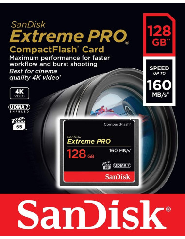 SanDisk Extreme Pro CFast 2.0 Memory Card, 256 GB