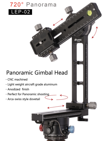 Rótula panorámica Leofoto LEP-02