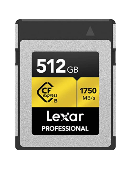 Lexar CFexpress PRO Type B Gold series 512GB - R1750/W1500MB/s