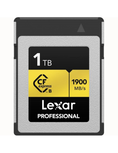 Lexar CFexpress PRO Type B Gold series  1TGB - R1900/W1500MB/s