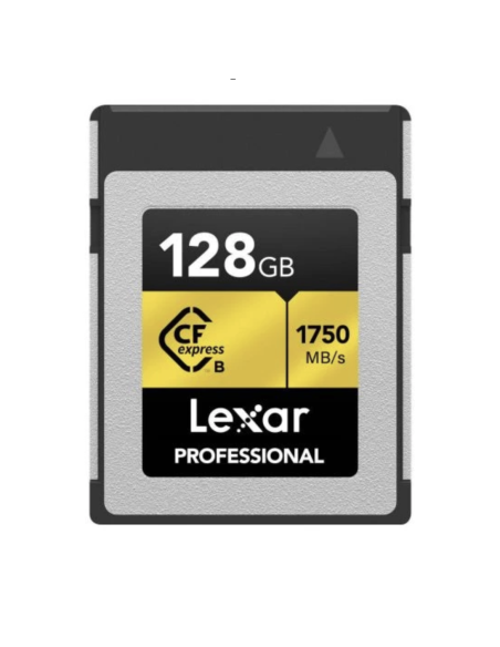 Lexar CF express PRO Type B Gold series 128GB - R1750/W1500MB/s