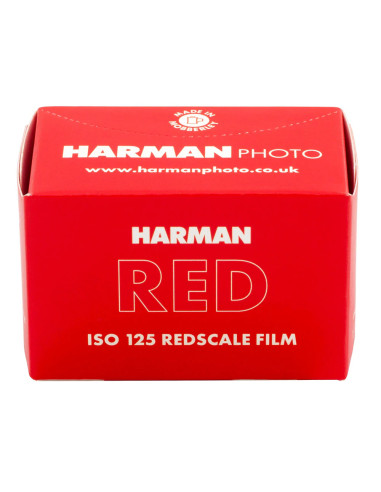 Carrete HARMAN RED ISO125 Redscale 135mm-36 exp